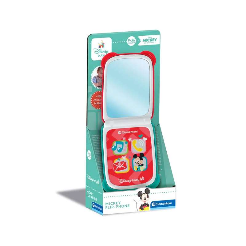 mickey flip phone (clementoni - 17514)