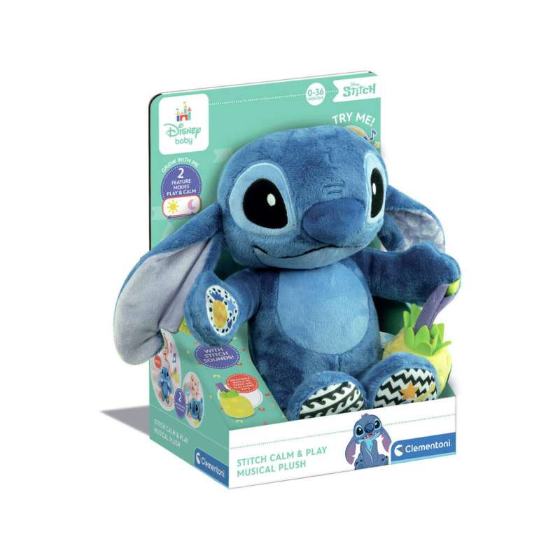 stitch peluche musical (clementoni - 17987) stitch peluche musical (clementoni - 17987)