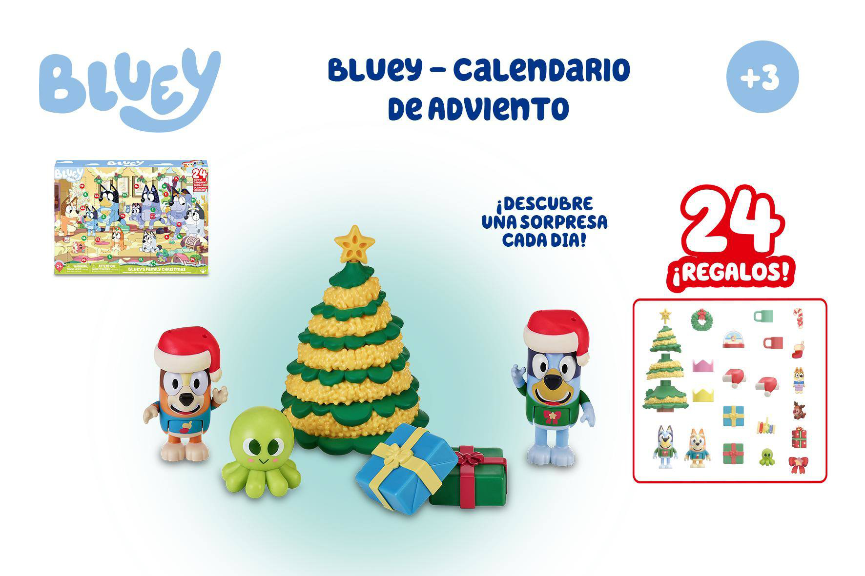 bluey calendario de adviento  (famosa - bly54000)