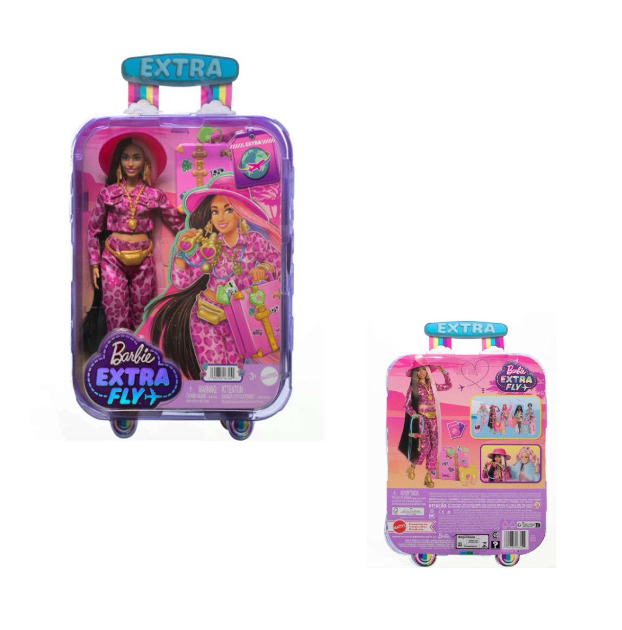barbie extra fly muñeca safari  (mattel - hpt48)