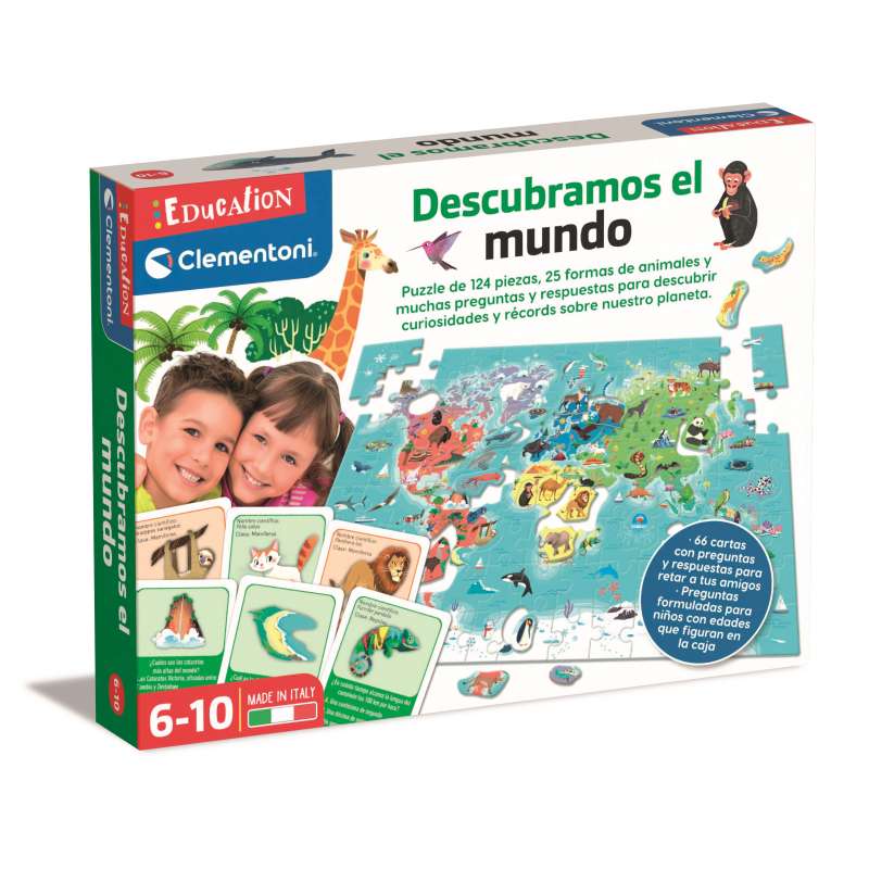 descubramos el mundo (clementoni - 55446) descubramos el mundo (clementoni - 55446)