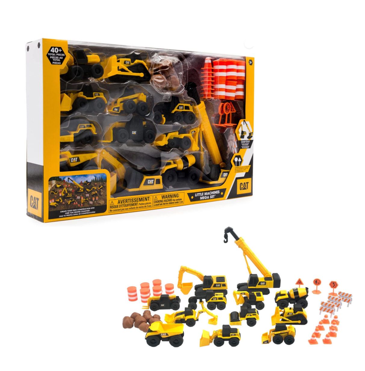 cat little machines set construccion ( funrise 83337)