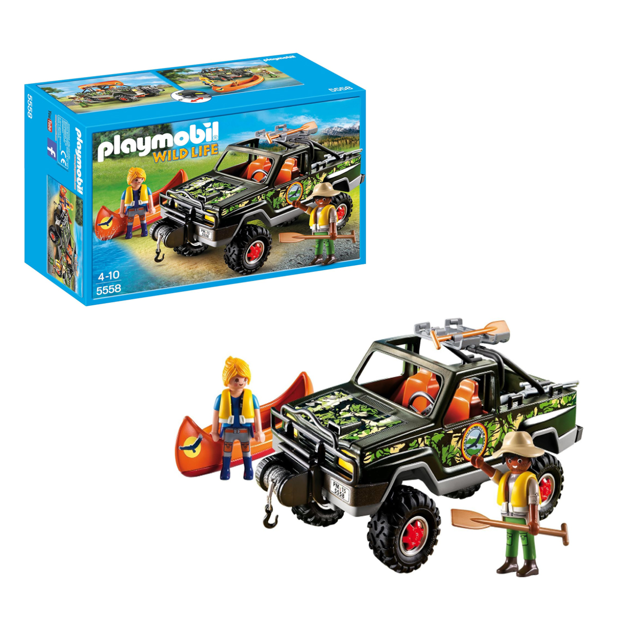 playmobil pick up de aventura (5558)