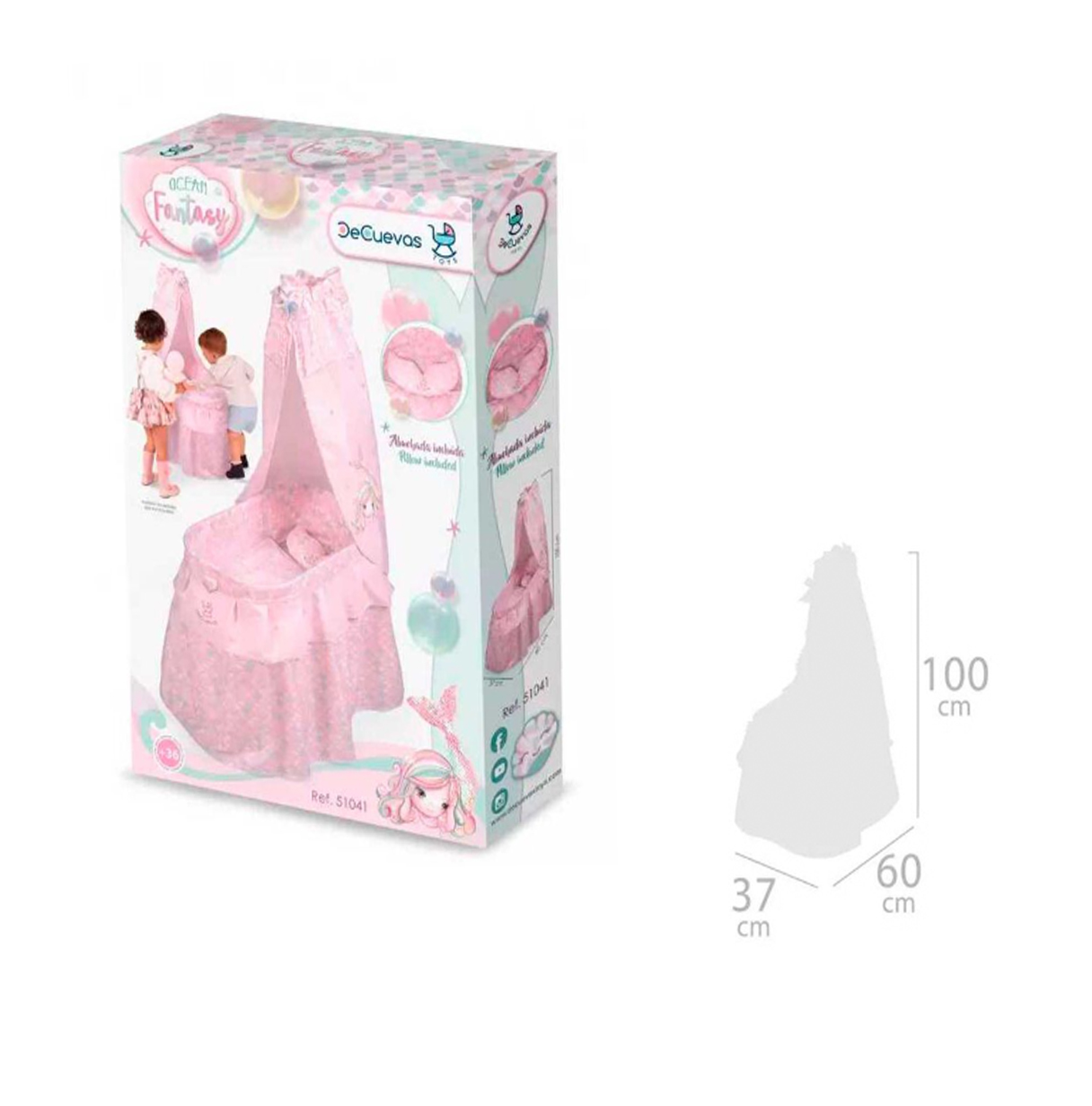 moises muñecas 60 cms ( decuevas  toys - 51041)