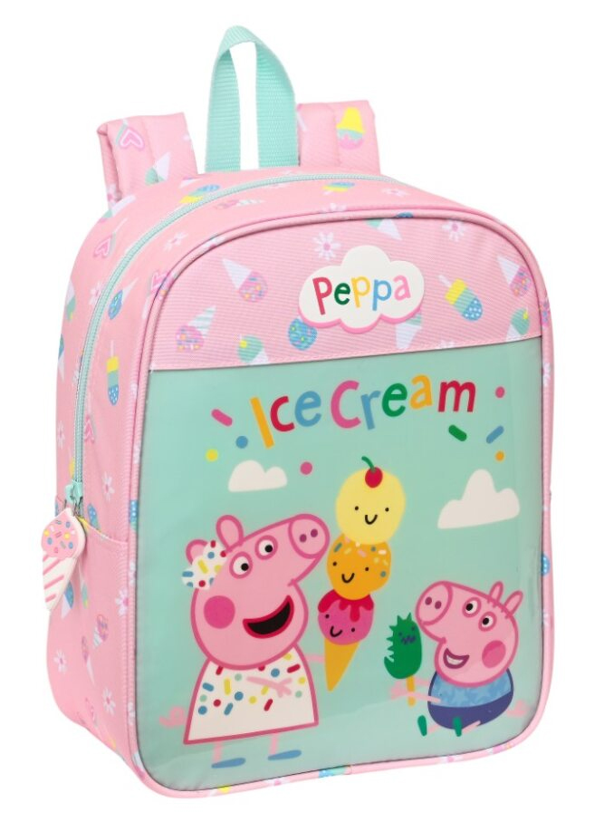 peppa pig mochila guarderia adaptable carro (safta - 612372232)