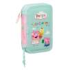 peppa pig plumier doble pequeÑo 28 piezas ( safta - 412372854 ) peppa pig plumier doble pequeÑo 28 piezas ( safta - 412372854 )