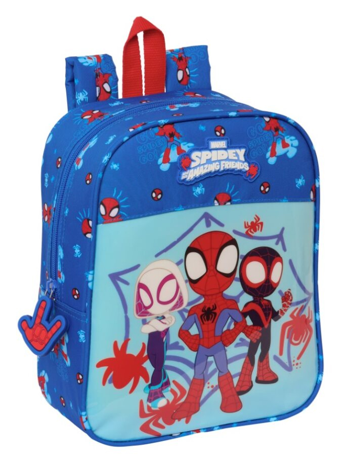 spidey mochila guarderia adaptable carro (safta - 642432232 )