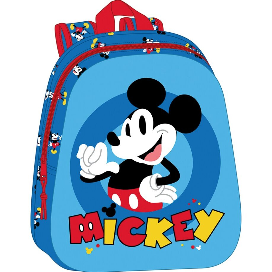 mickey mouse mochila 3d (safta - 622450890)