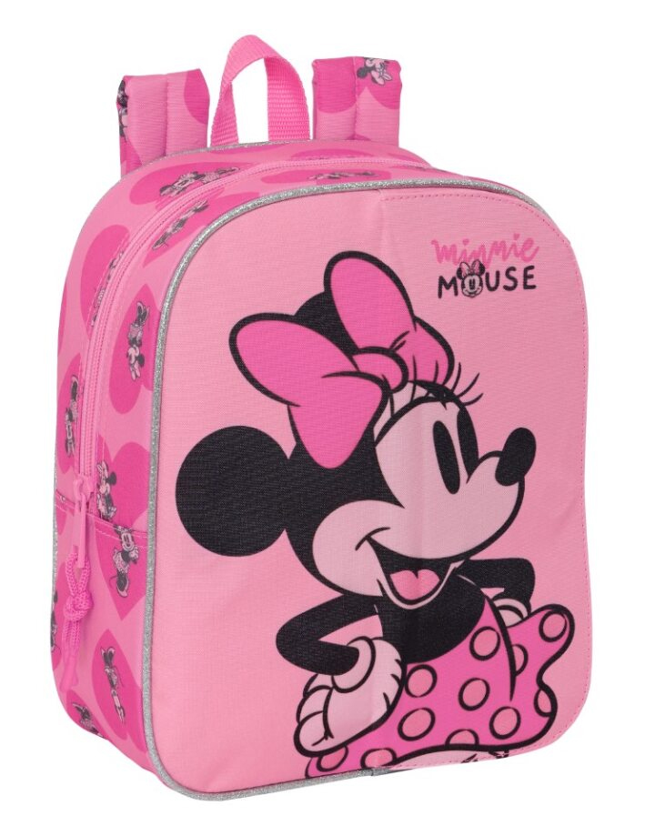 minnie mouse mochila guarderia adaptable carro (safta - 612334232 )