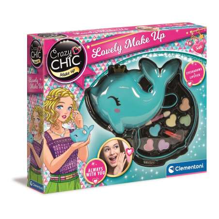 crazy chic lovely make up delfin (clementoni - 18630)