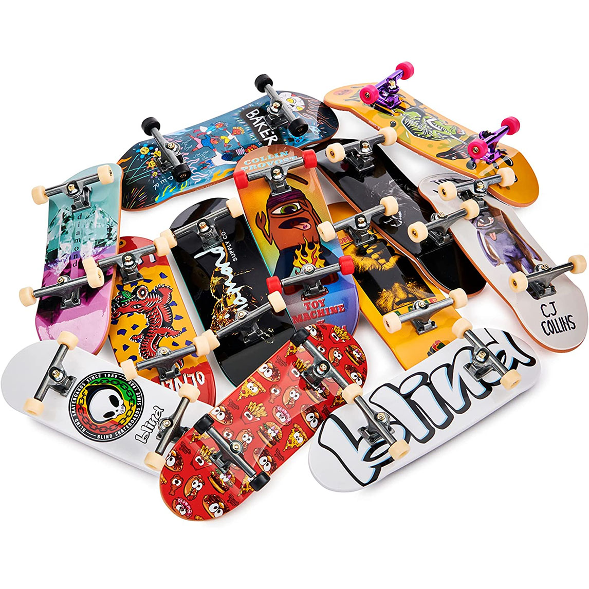 tech deck pack 4 surtido (spin master 6028815)