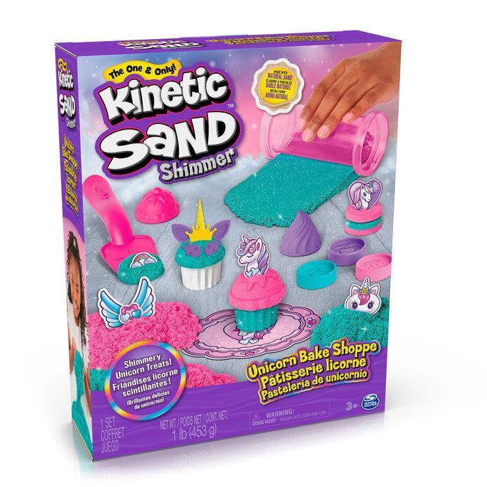 kinetic sand pasteleria unicornio (spin master - 6065201)