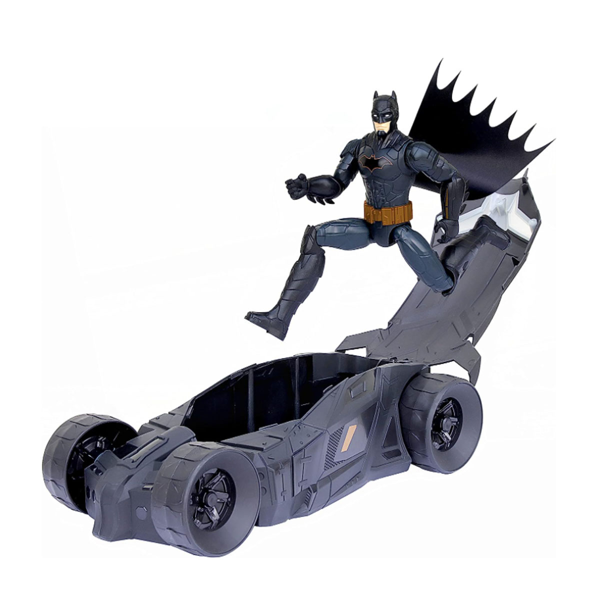 batman batmovil + figura de 30 cm (spin master - 6064628)
