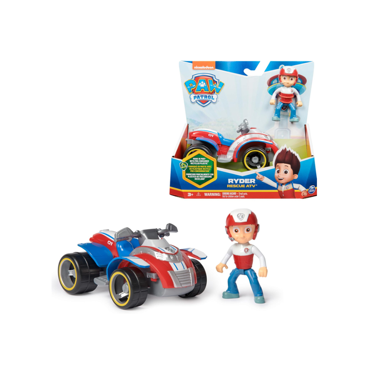 paw patrol vehiculo sostenible ryder  ( spin master - 6069067)