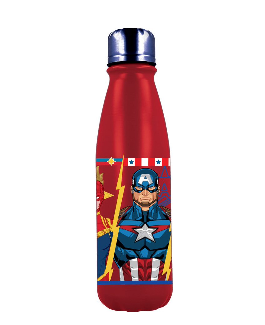 stor botella aluminio 600 ml avengers ( 74140)