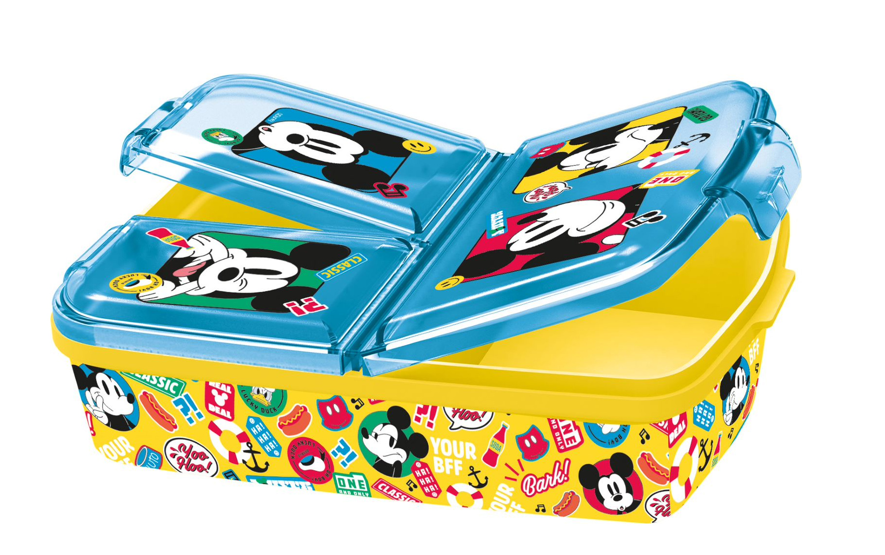 stor sandwichera multiple mickey (74320)