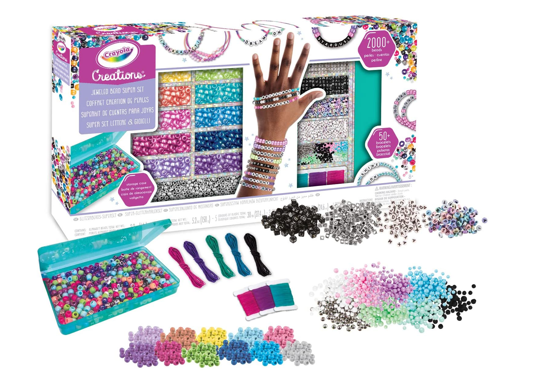 crayola creations sets letras y joyas  (04-2922)