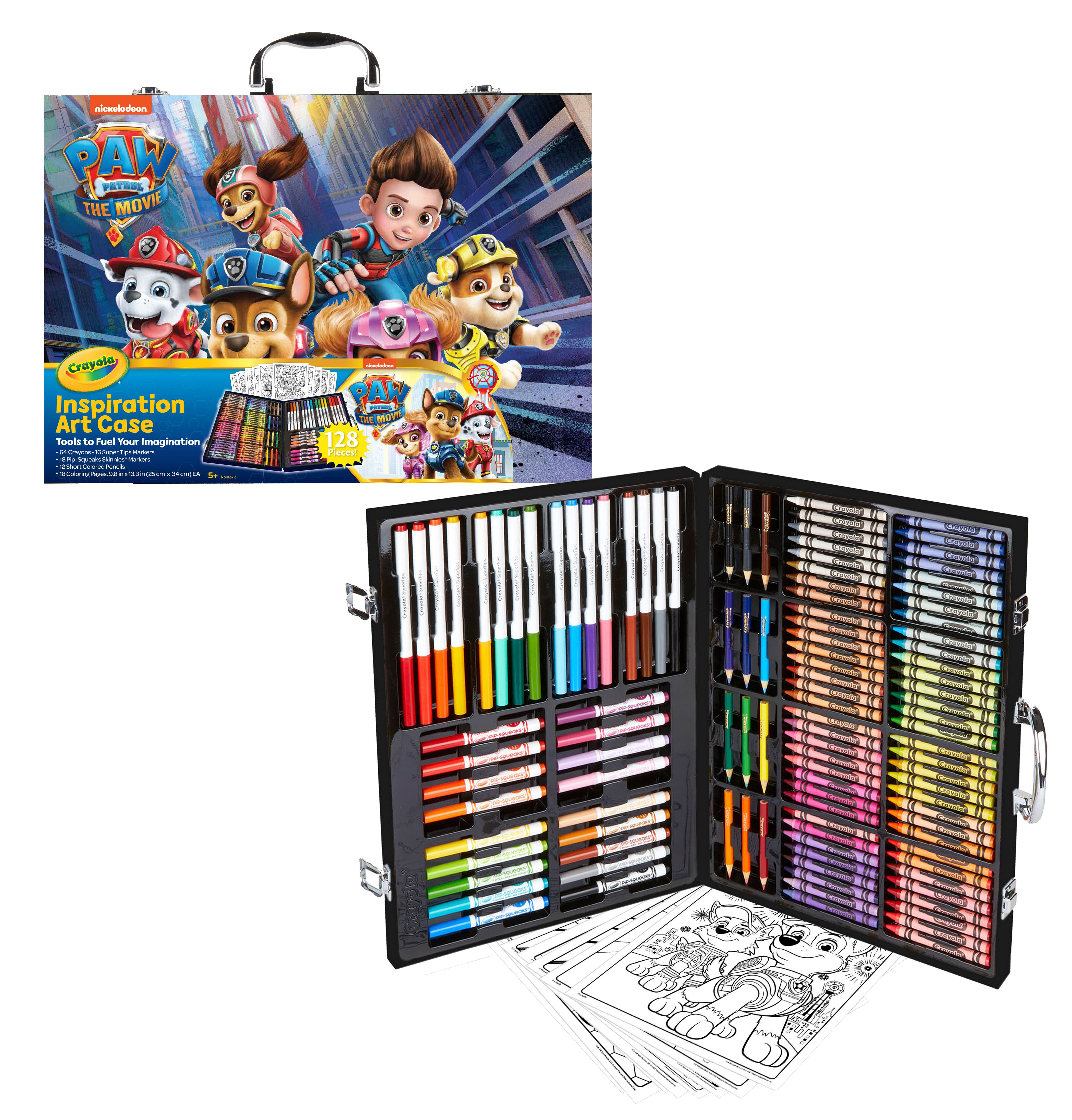 crayola paw patrol maletin del artista  (04-1184)