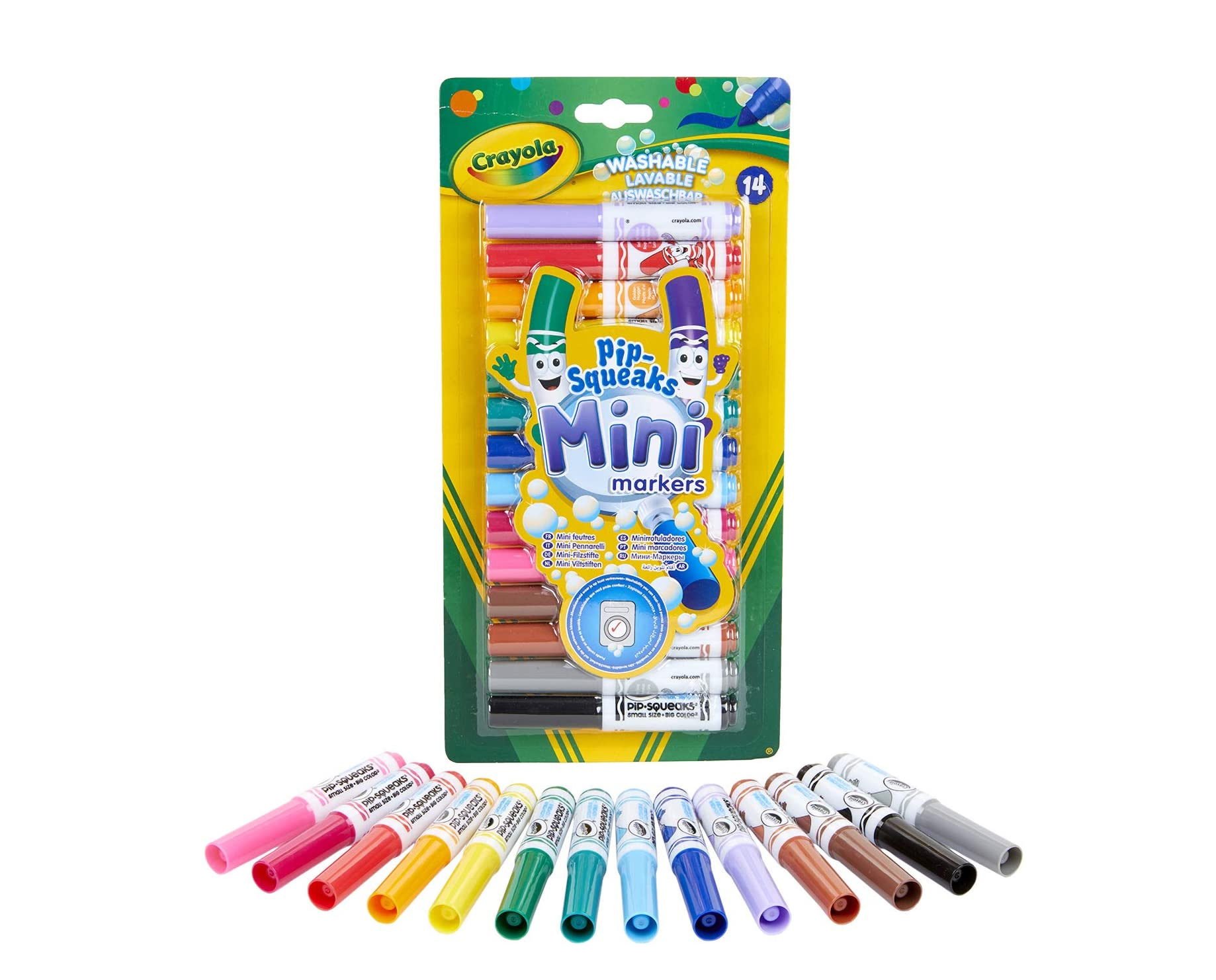 crayola 14 mini rotuladores lavables ( 8343)