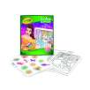 crayola libro colorear+stikers princesas ( 04-0202)