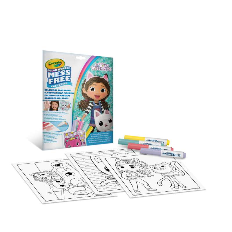 crayola color wonder colorea gabby´s  (75-2861)