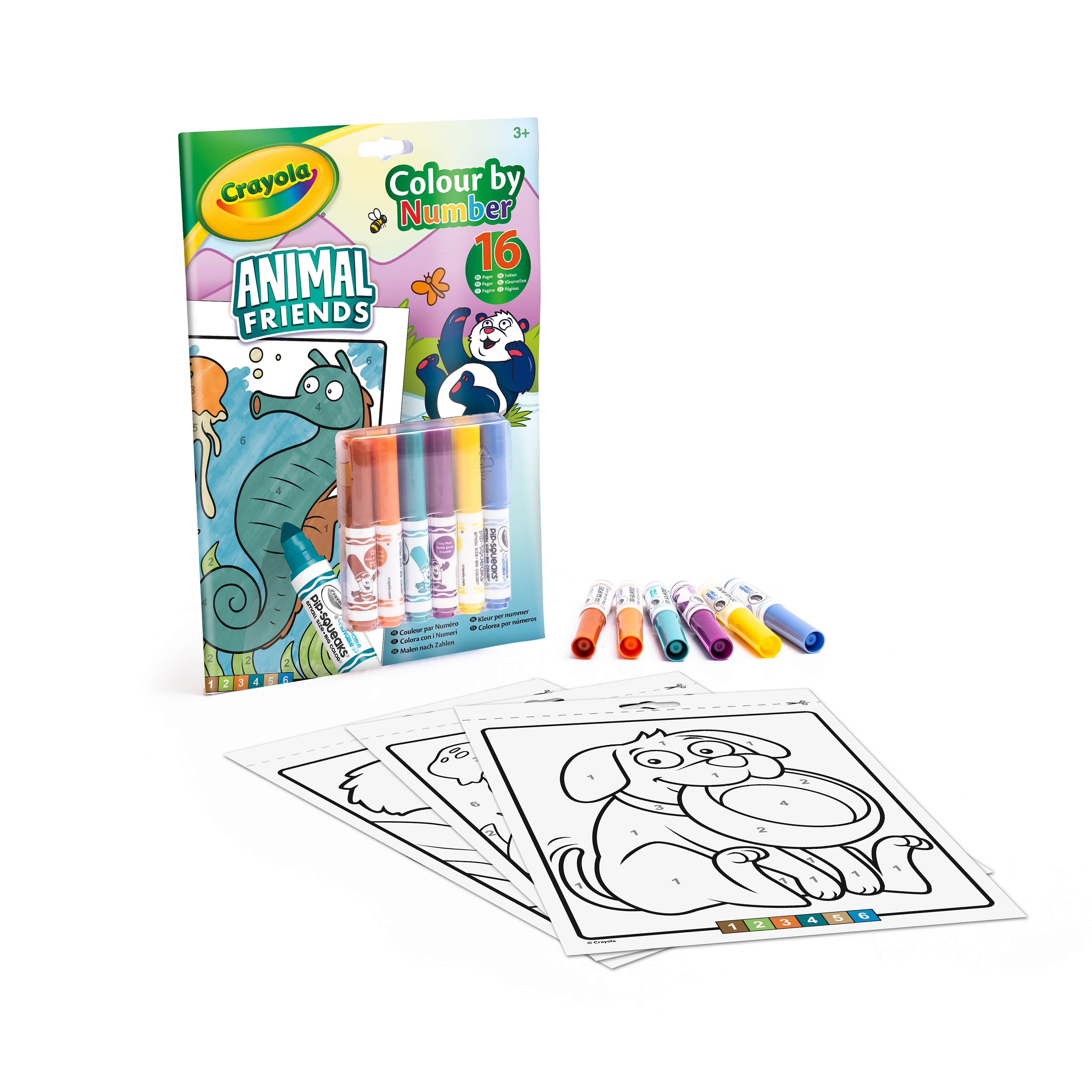 crayola libro colorear animal friends  ( 04-7321)