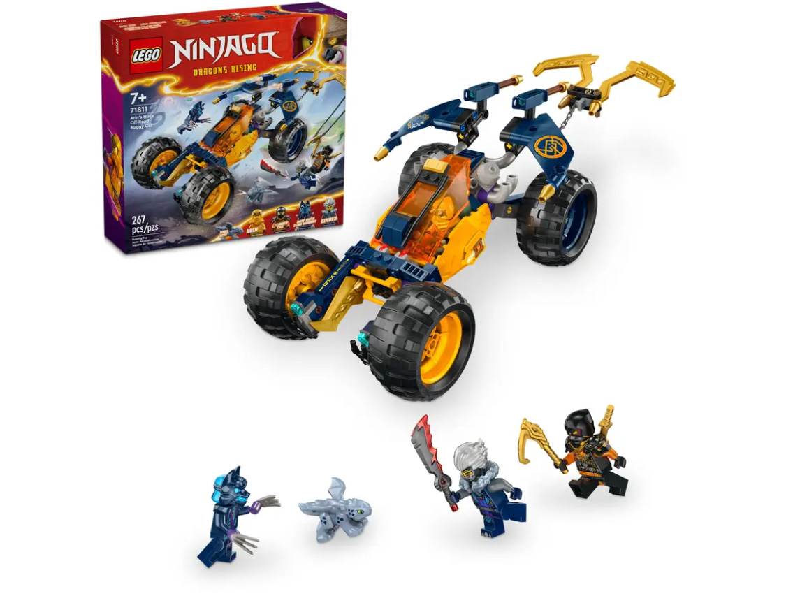 lego ninjago buggy ninja de arin (71811)
