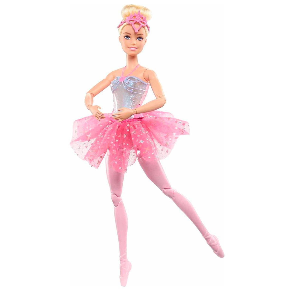 barbie dreamtopia bailarina tutu rosa  (mattel - hlc25)