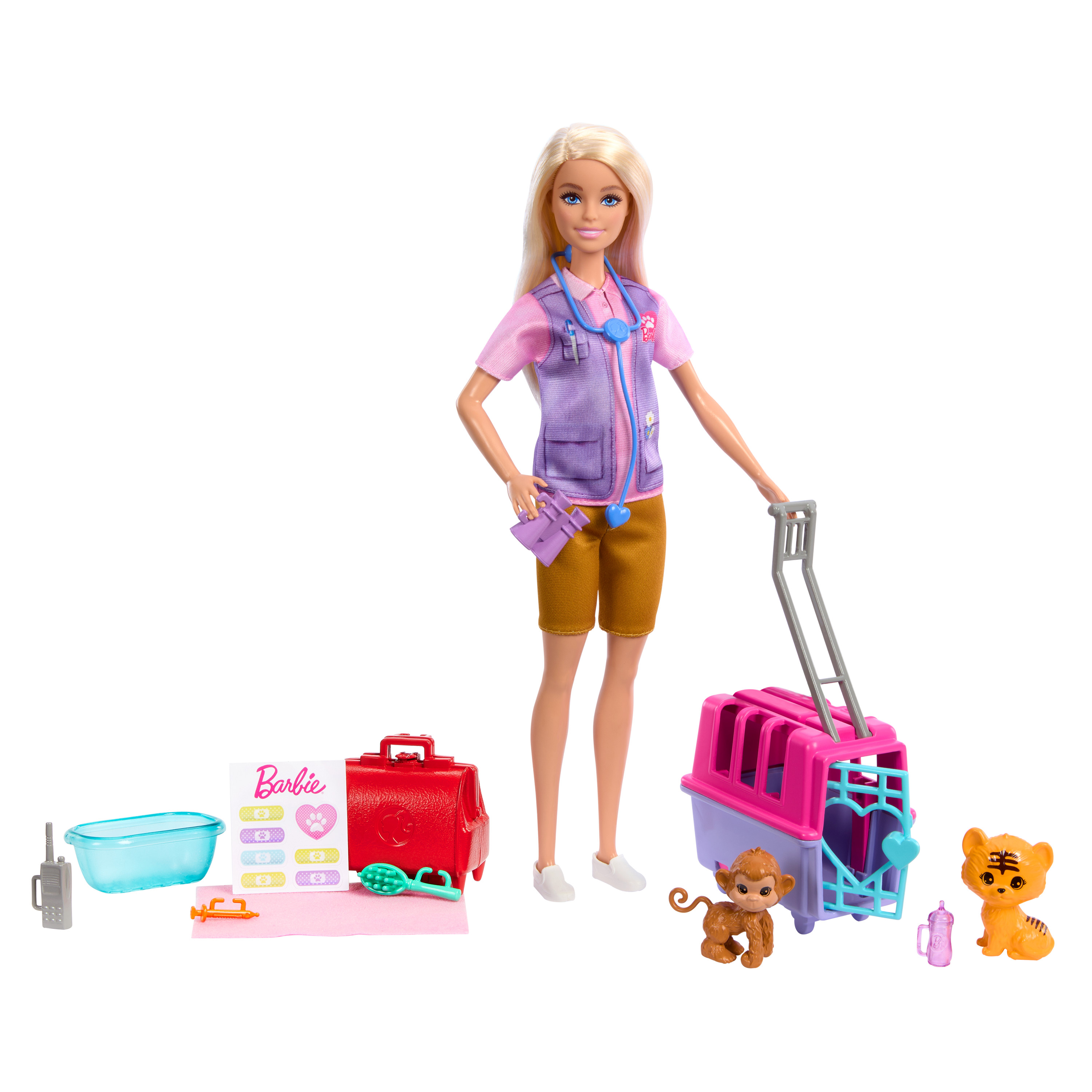 barbie tu puedes ser rescatadora (mattel - hrg50)