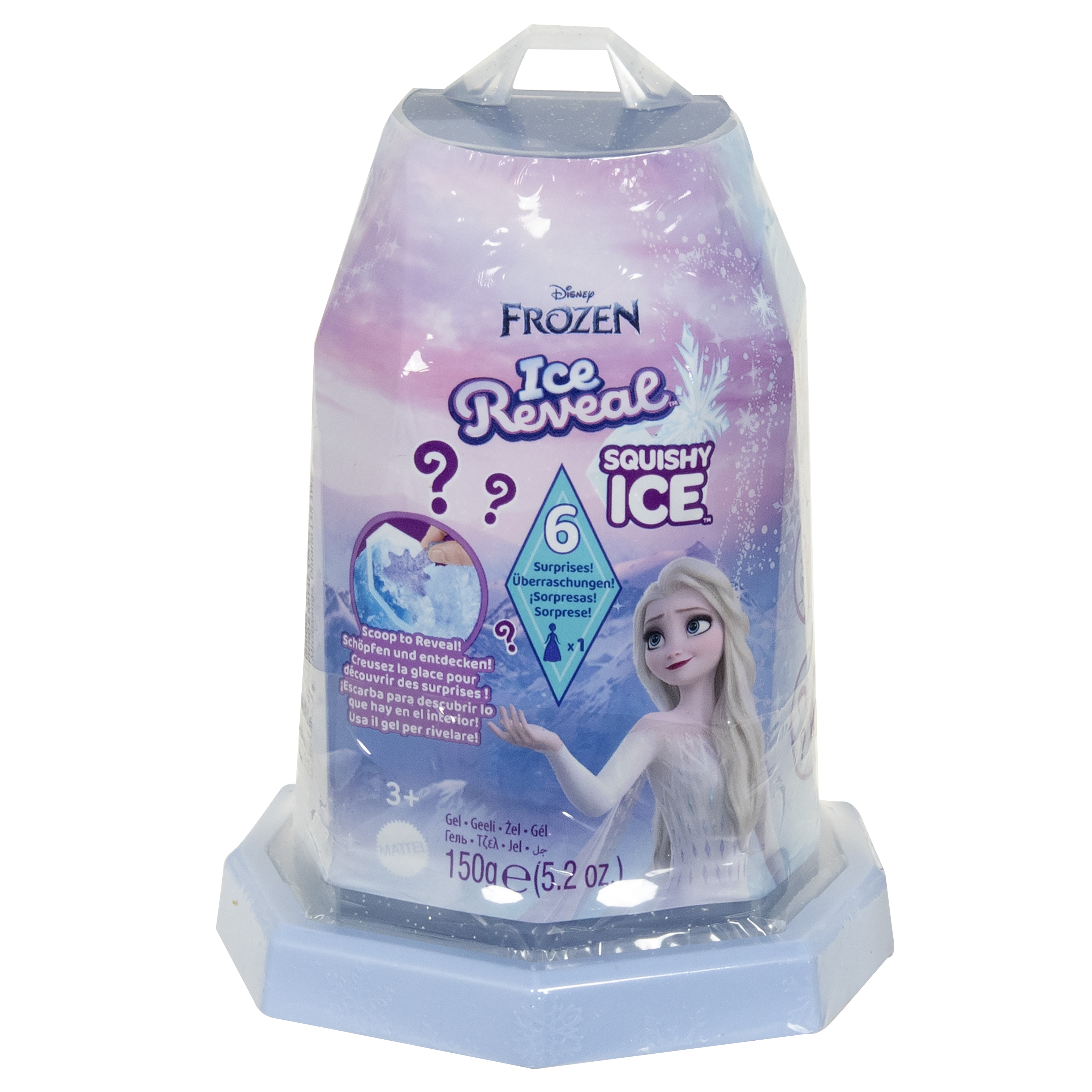 disney frozen minis squishy ice reveal (mattel - hrn77)