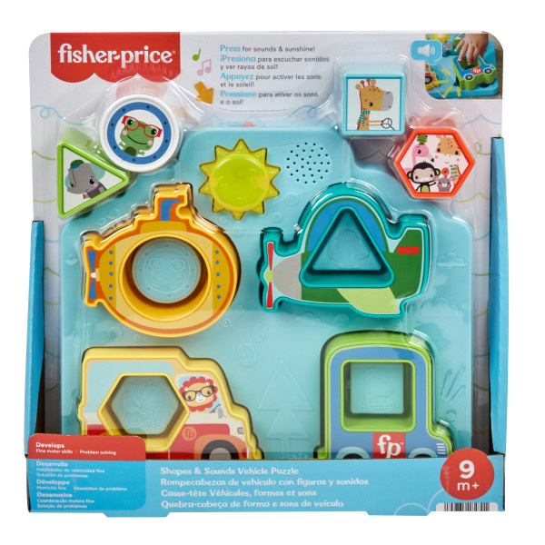 fisher-price puzzle de vehiculos (hrp31)