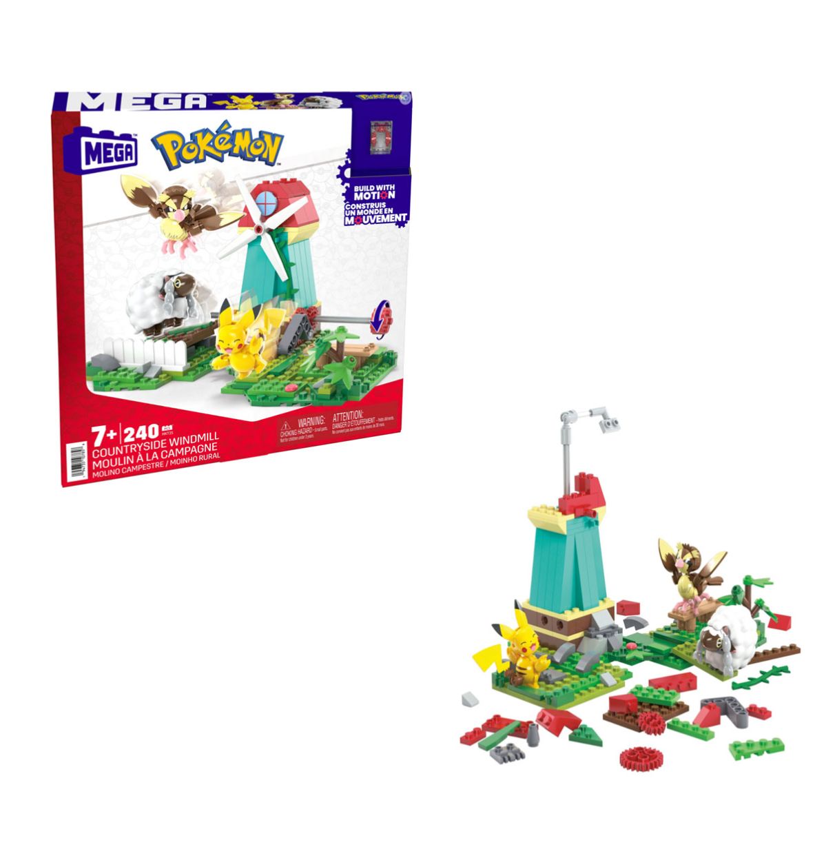 mega construx pokemon ciudad del viento ( mattel - hkt21)