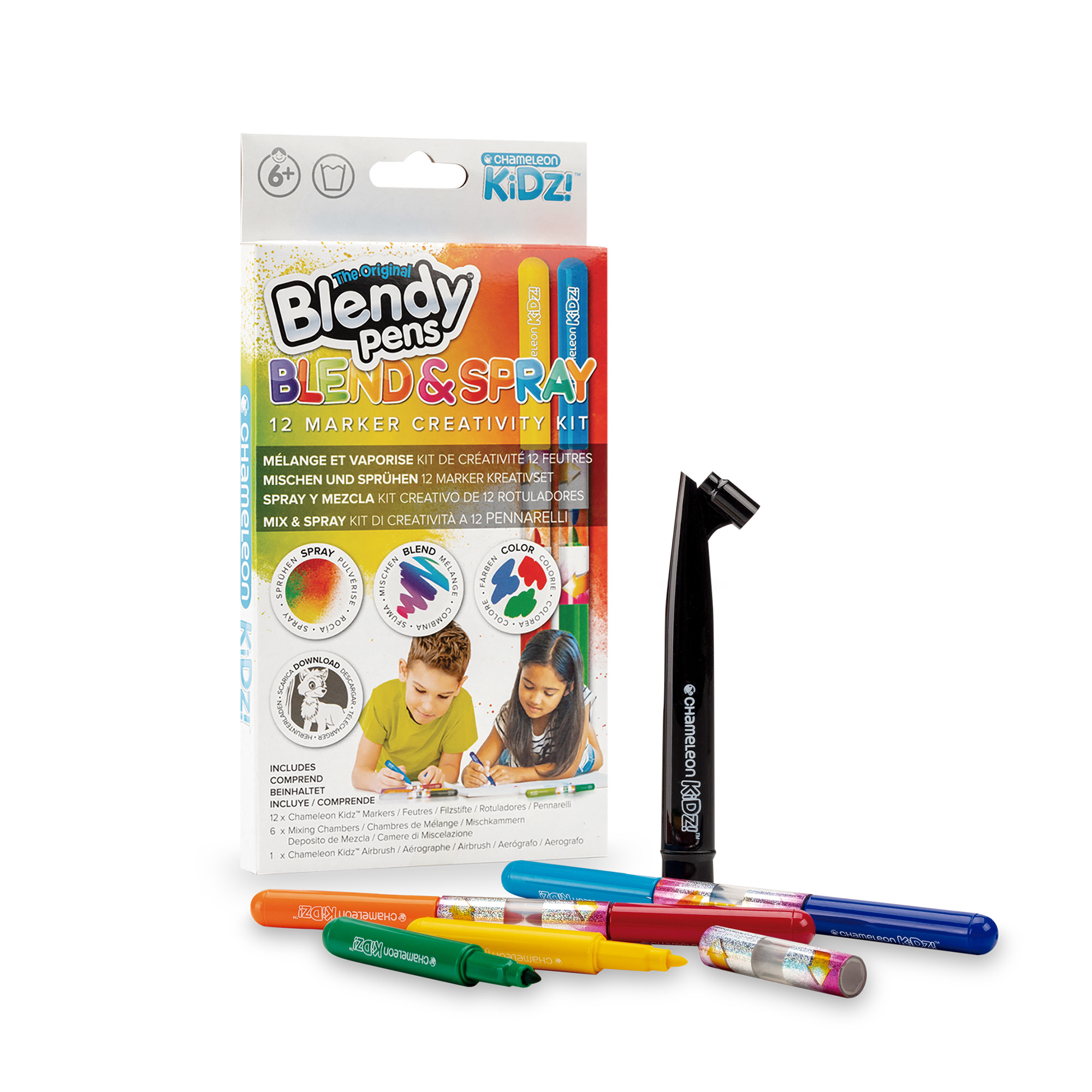 blendy pens blend & spray kit  ( famosa - bld01111)