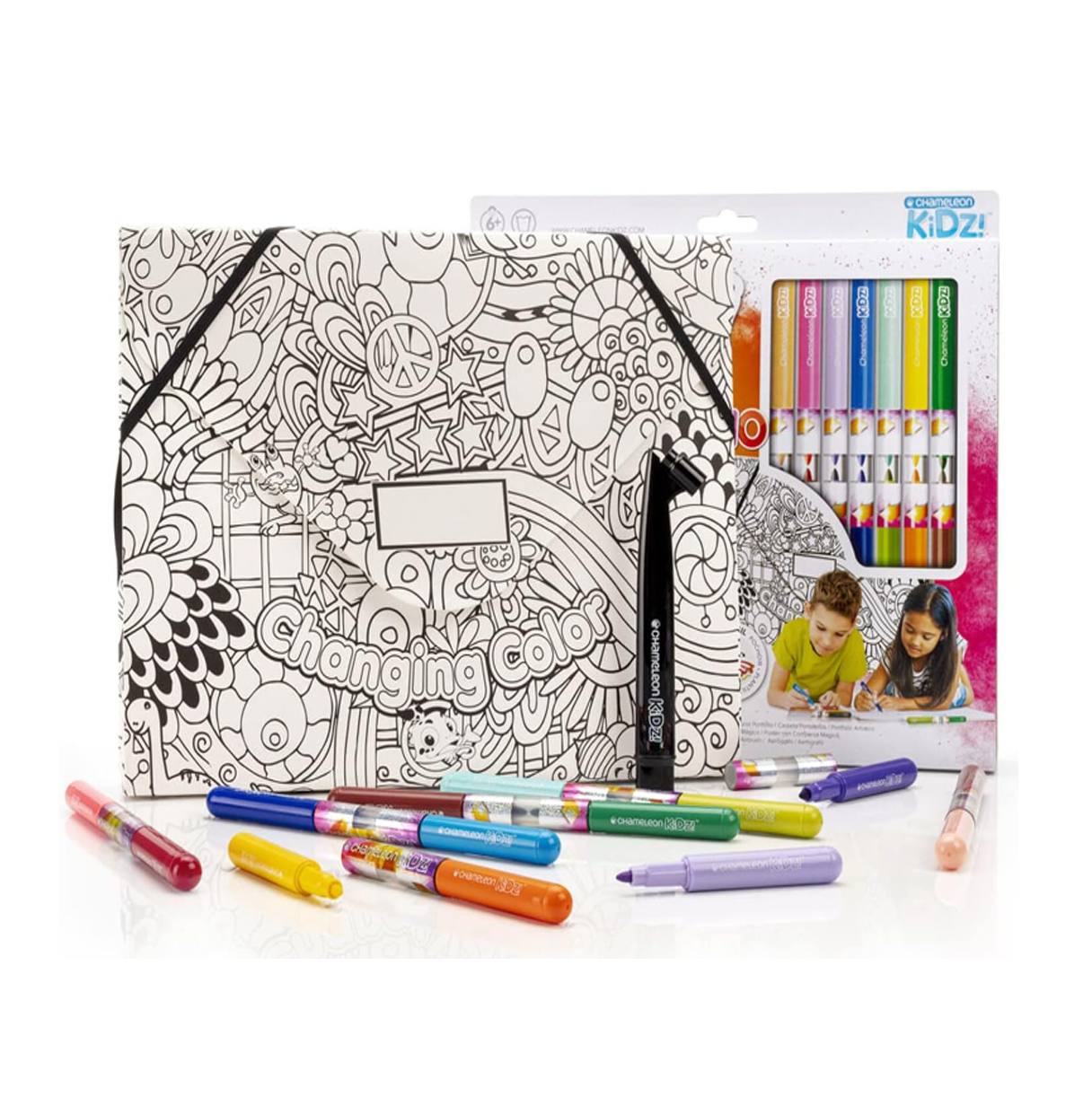 blendy pens kit creativo art portafolio  ( famosa - bld02101 )