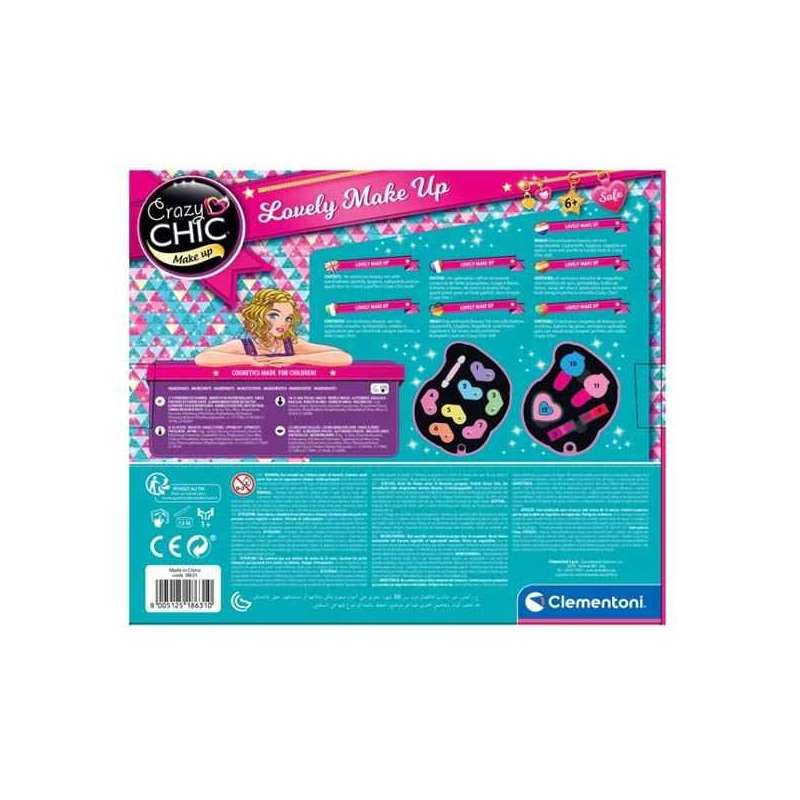 crazy chic neceser maquillaje sirena (clementoni - 18642) crazy chic neceser maquillaje sirena (clementoni - 18642)