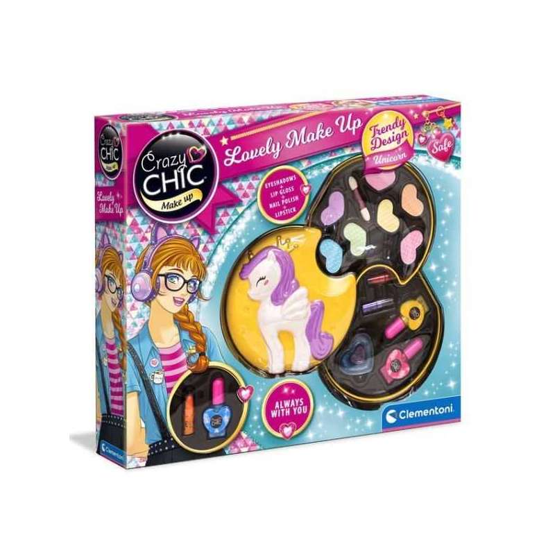 crazy chic neceser maquillaje unicornio ( clementoni - 18643) crazy chic neceser maquillaje unicornio ( clementoni - 18643)