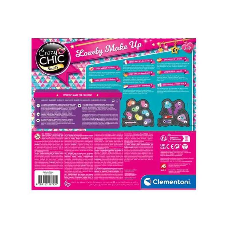 crazy chic lovely make up arcoiris (clementoni - 18793) crazy chic lovely make up arcoiris (clementoni - 18793)