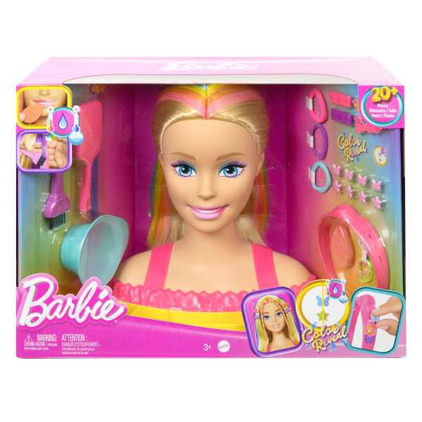 barbie totally hair color reveal rubia ( mattel - hmd78)