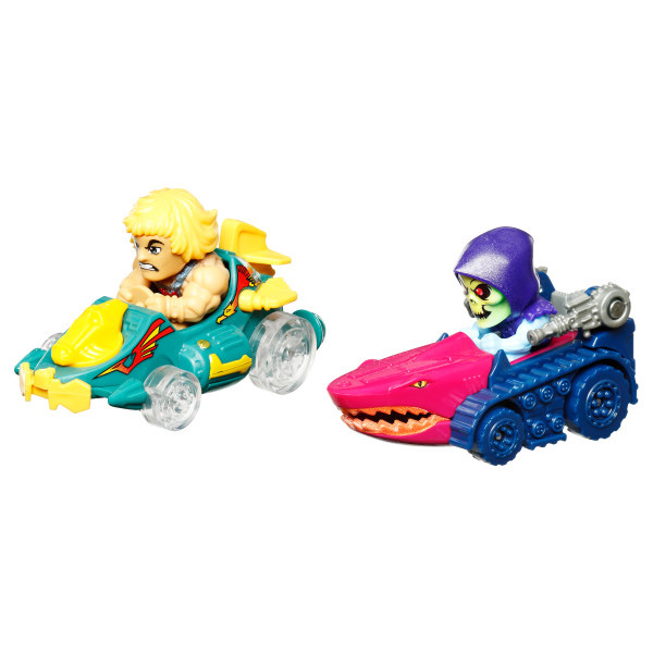 hot wheels racer pack 2 coches personaje ( mattel - hrt55)
