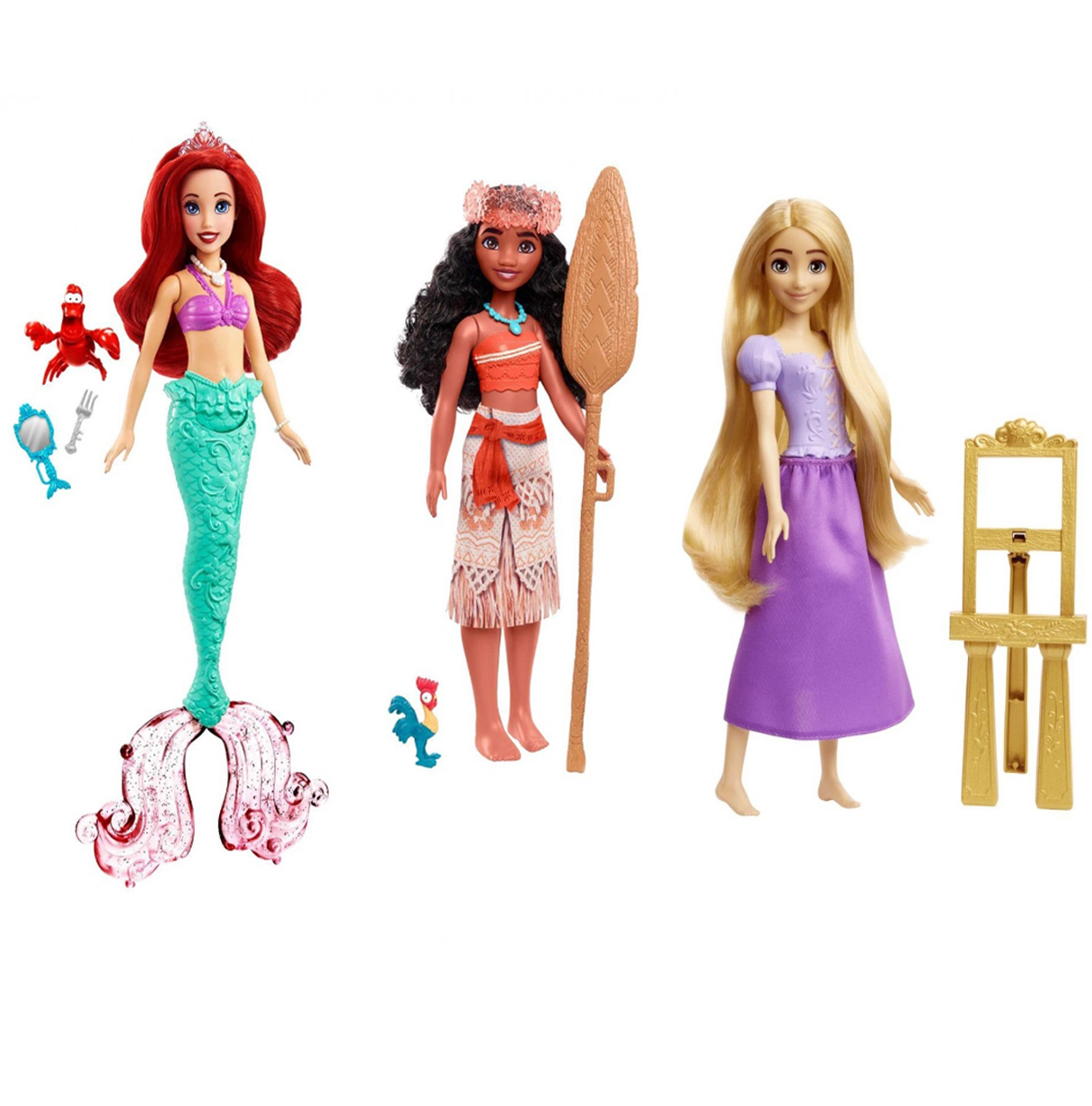 disney princess muñecas y accesorios surtidas (mattel - hlw34)