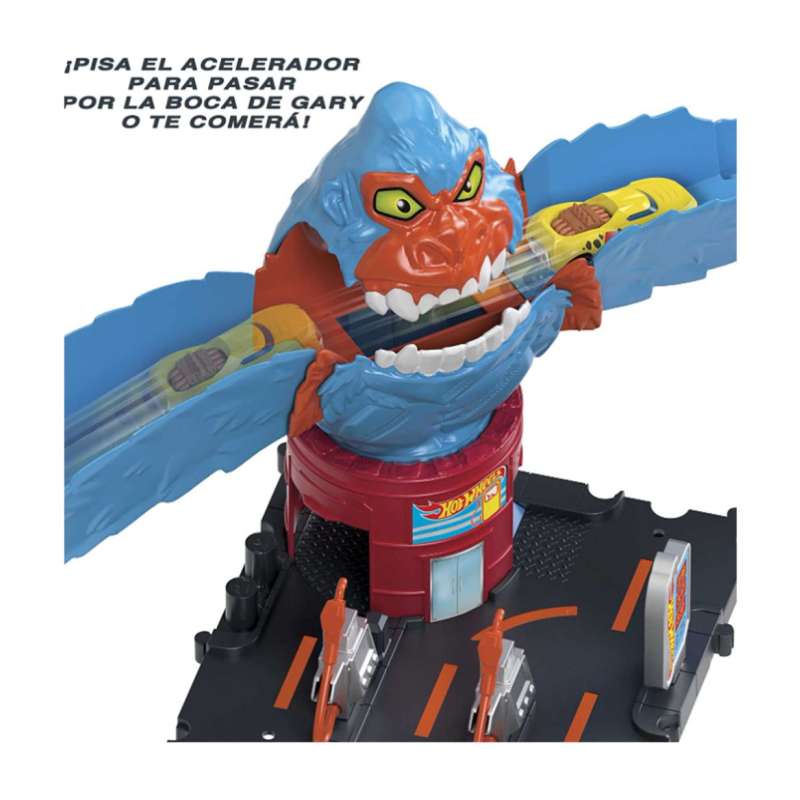 hot wheels city gorila en la gasolinera (mattel - hdr30 )