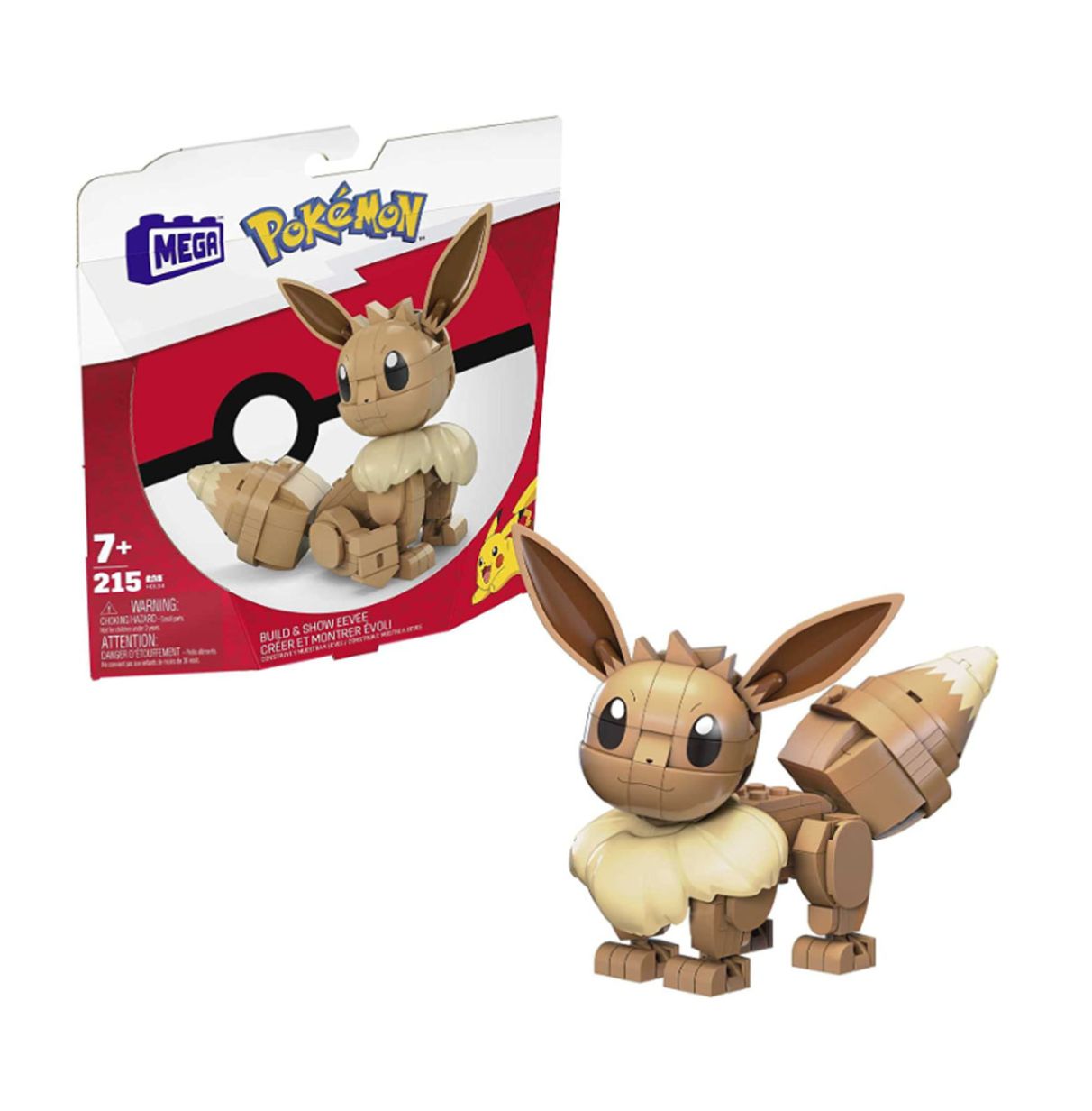 pokemon build & show eevee (mattel - hdl84)