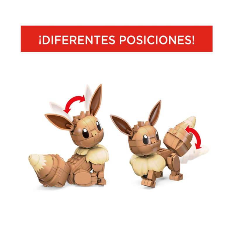 pokemon build & show eevee (mattel - hdl84) pokemon build & show eevee (mattel - hdl84)
