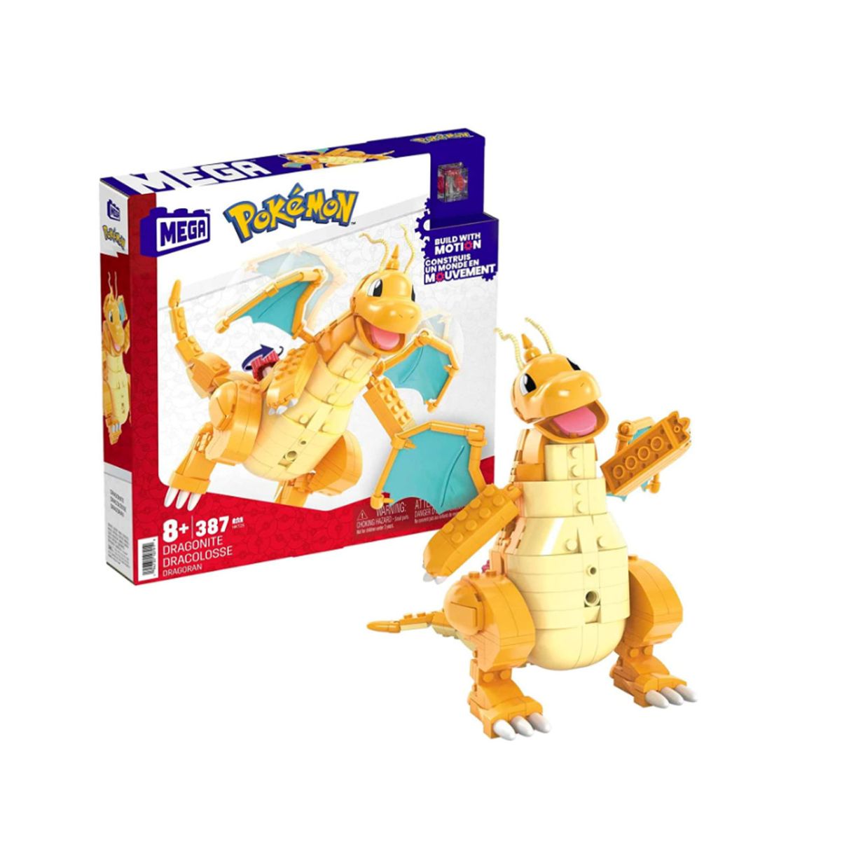 mega construx pokemon dragonite ( mattel - hkt25)