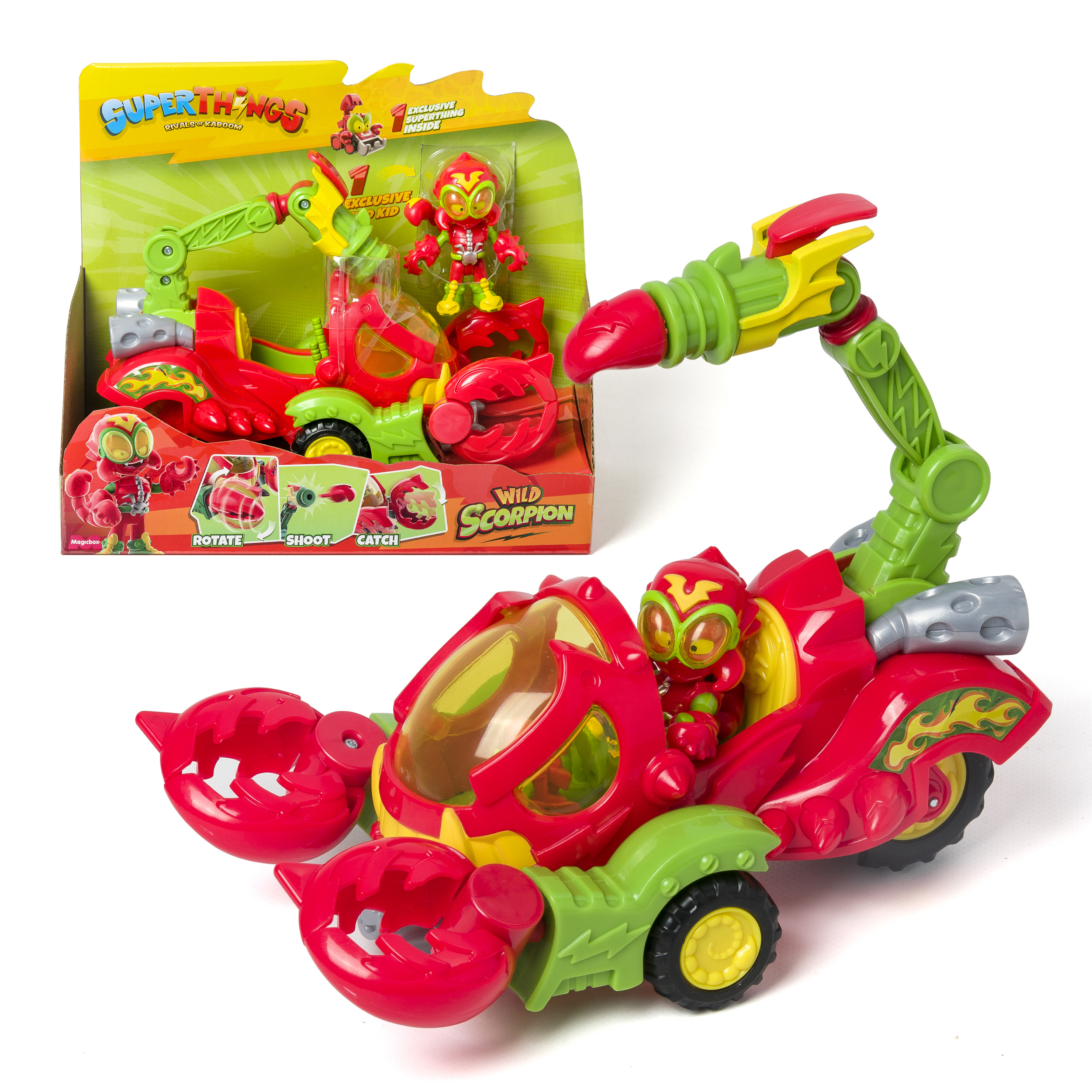 superthings s vehiculo wild scorpion  (magicbox - pstsp116in170 )