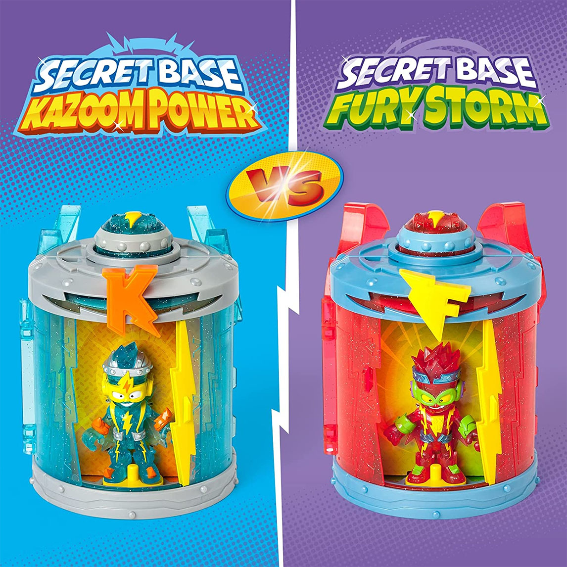 superthings s secret base kazoom power (magicbox - sp116in150)