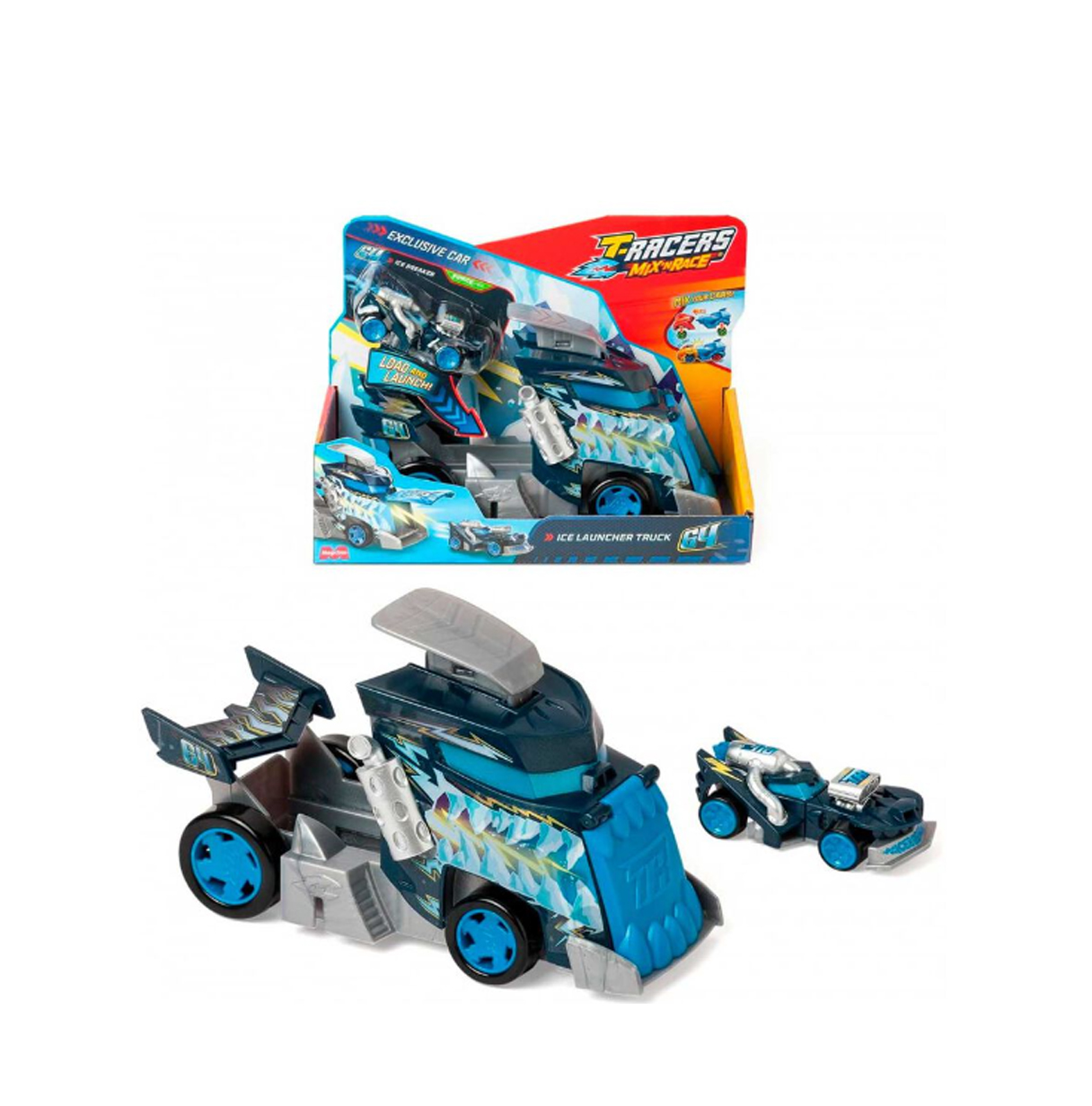 t-racers mix´n race ice launcher truck (magicbox - ptrsp116in30 )