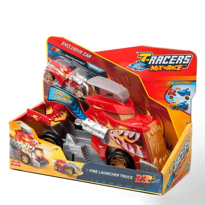 t-racers mix´n race fire launcher truck (magicbox - ptrsp116in40 )