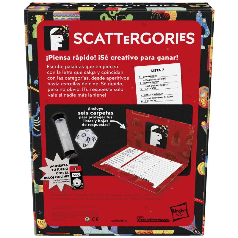 scattergories nuevo 2023 (hasbro - f6795105)