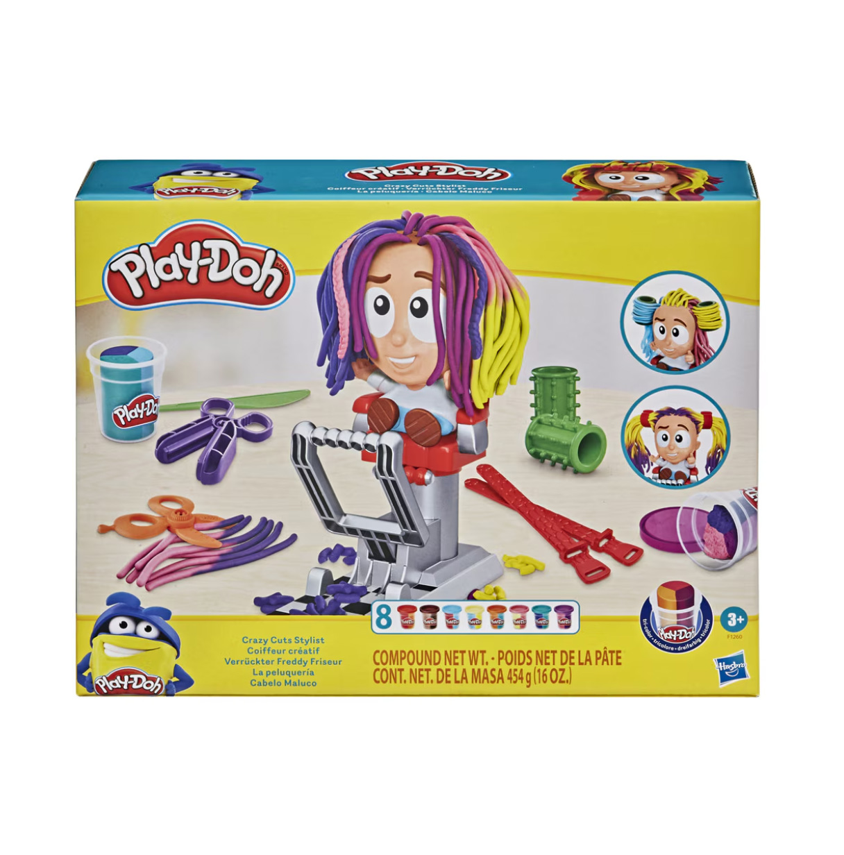 play-doh la peluqueria ( hasbro - f88075l0)